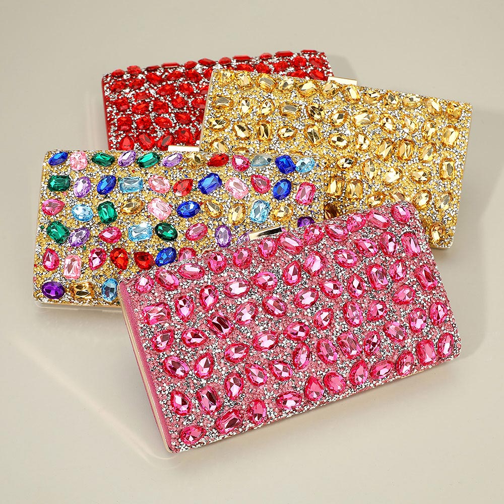 Embellished Bling Clutch Bag $39.99