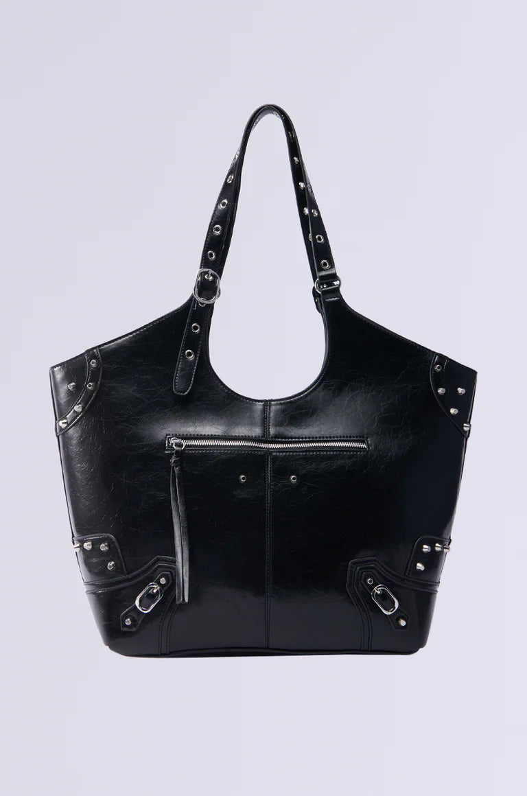 Faux Leather Tote $39.00