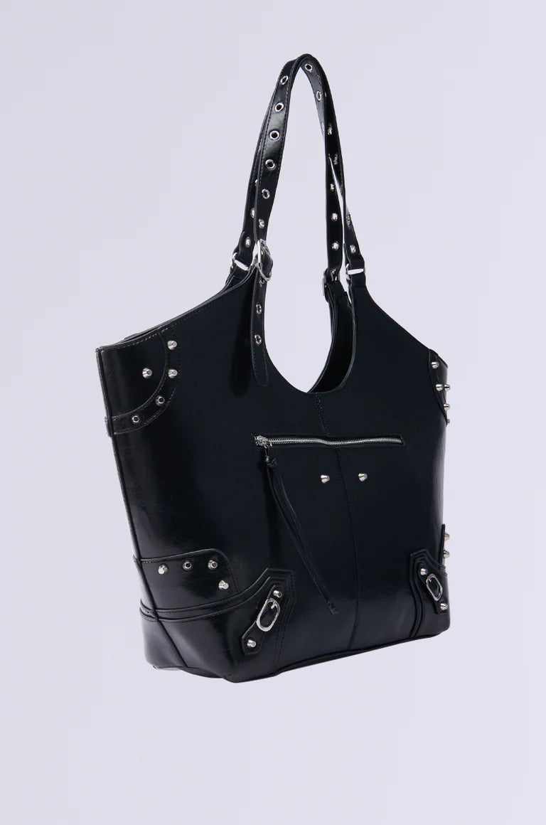 Faux Leather Tote $39.00