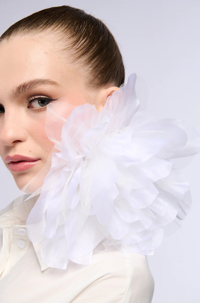 Statement Flower Earrings $29.00