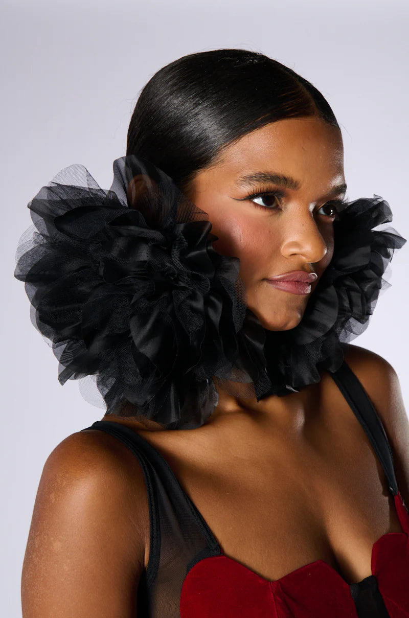 Statement Flower Earrings $29.00